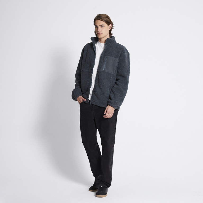 Pile jacket "Mount" Dark Green